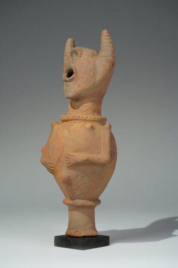 Een vaas van terracotta. - Adamawa - Nigeria (Zonder