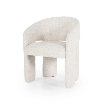 Stoel Hamilton - Beige Asti - 96243 - eetkamerstoelen, Nieuw, Stof