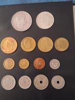 Roemenië. Lot of 14 coins, incl. silver, various, Postzegels en Munten