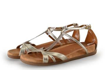 Unisa Sandalen in maat 41 Zilver, Overige kleuren, Verzenden, Sandalen of Muiltjes, Zo goed als nieuw
