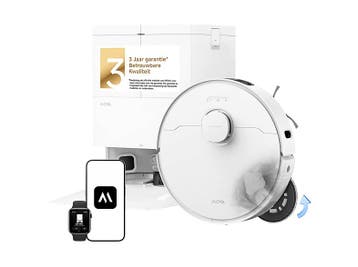 Mova -  E50 Ultra - Robotstofzuiger Met Dweilfunctie  - Wit, Witgoed en Apparatuur, Stofzuigers, Verzenden, Nieuw, Robotstofzuiger