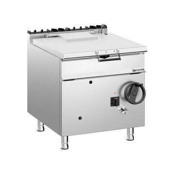 GGM Gastro | Kantelbare braadpan - gas - 80L - 20,5kW - |, Verzenden, Nieuw