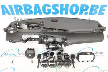 AIRBAG SET – DASHBOARD CARBON MET ORANJE STIKSEL PEUGEOT 508, Gebruikt, Peugeot