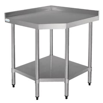 RVS werktafel hoekmodel 80(b)x90(h)x60(d)cm Vogue, Verzenden, Nieuw in verpakking