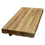 Sabuga lounge tuintafel 150x75 cm teak bielzen met, Tuin en Terras, Ophalen of Verzenden, Nieuw, Teakhout