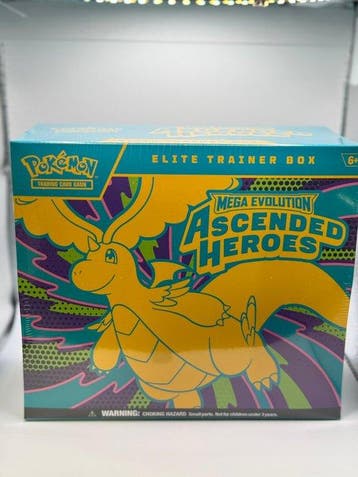 Pokémon - 1 Elite trainer box - Mega Evolution Ascended, Nieuw