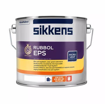 Sikkens Rubbol EPS - 2,5L RAL 9003 | Signaalwit 2.5L, Verzenden, Wit, Nieuw, Verf