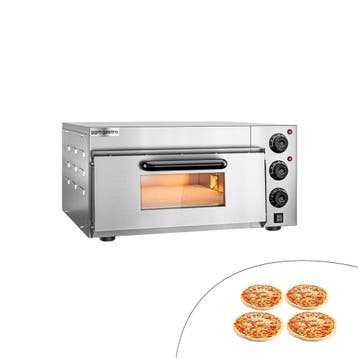 GGM Gastro | Mini pizza-oven (chamotte bakvloer) - | PEKG20, Verzenden, Nieuw in verpakking, Ovens, Magnetrons en Steamers