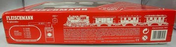 Fleischmann N - 9326 - Treinset (1) - Stoompassagiertrein, Nieuw