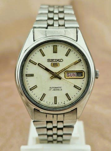 Seiko - Zonder minimumprijs - 5 Vintage Automatic - Heren -