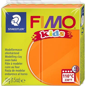 FIMO® Kids Boetseerklei, oranje, 42 gr/ 1 doos, Nieuw