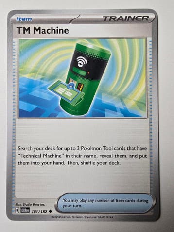 TM MACHINE (DESTINED RIVALS 181/182) (TRADING CARD), Verzenden, Gebruikt