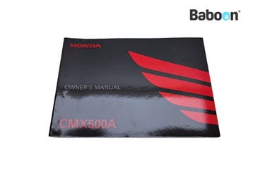 Instructie Boek Honda CMX 500 Rebel 2017-2019 (CMX500 PC56), Verzenden, Gebruikt