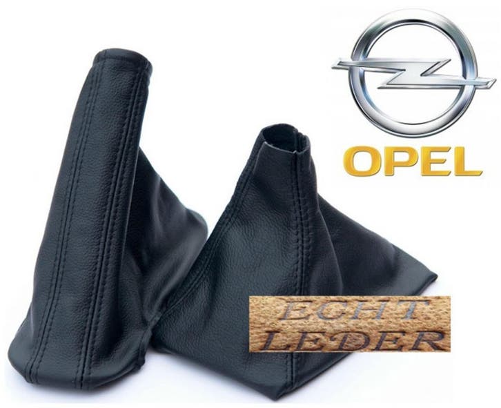 Echt Leder Pookhoes + Handremhoes Opel Astra H Bj 2004-2010, Auto diversen, Auto-accessoires, Nieuw, Ophalen of Verzenden