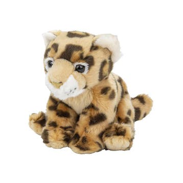 Nature Planet luipaard knuffel - pluche - 18 cm, Verzenden, Nieuw