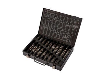 Metaalborenkoffer DIN338 HSS-G Geslepen 170-delig 1-10mm x0., Ophalen of Verzenden