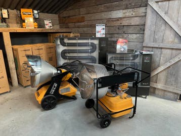 VAL6 de beste Werkplaatsheater Werkplaatskachel op de markt!, Ophalen of Verzenden, Nieuw, Hoog rendement (Hr)
