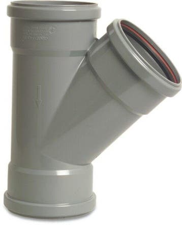Manchet t-stuk 45° m-m-315 mm, SN4, Verzenden, Nieuw