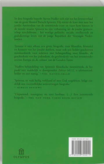 Spinoza / Olympus 9789046700211 Steven Nadler, Verzenden, Gelezen, Steven Nadler