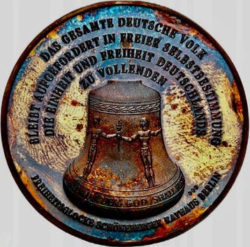 Duitsland. Historical Medal 1990 Hauptstadt Berlin