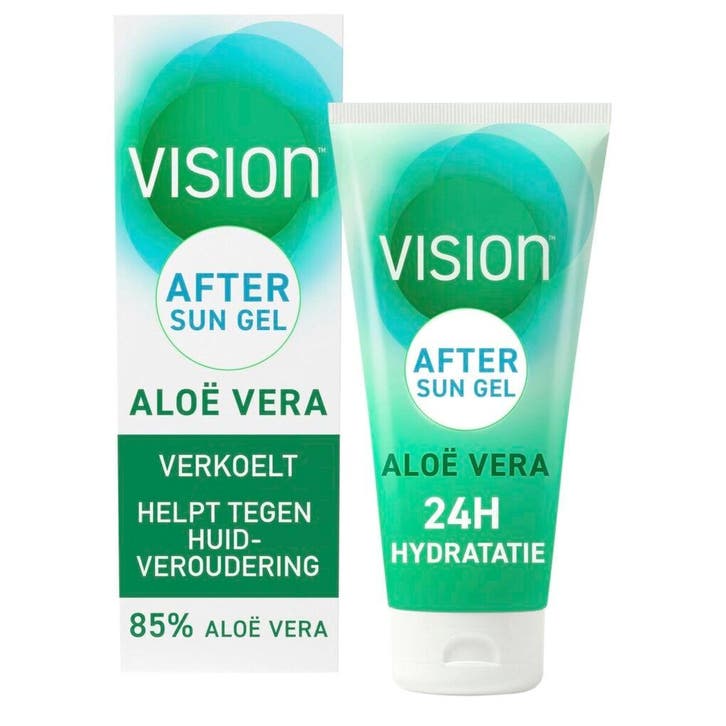 Vision Aloë Vera Aftersun Gel, Sieraden, Tassen en Uiterlijk, Uiterlijk | Lichaamsverzorging, Nieuw, Verzenden