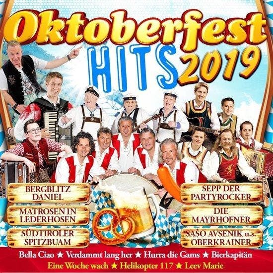 MCP - Divers - Oktoberfest Hits 2019 (CD), Cd's en Dvd's, Vinyl | Wereldmuziek, Ophalen of Verzenden