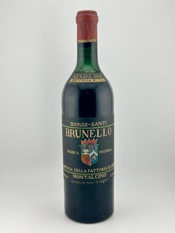 1958 Biondi Santi, Tenuta Greppo - Brunello di Montalcino, Nieuw