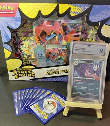 Pokémon - 12 Graded card - Gengar Holo - GG 8, Nieuw