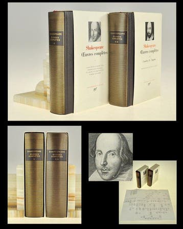 William Shakespeare - [Pléiade] Œuvres Complètes - 1988-1989, Antiek en Kunst, Antiek | Boeken en Bijbels
