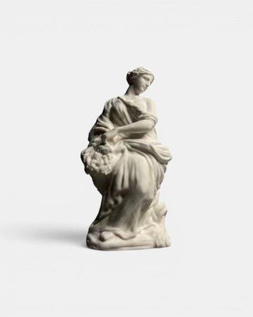 Figuur - Donna del Nord - Gips, Antiek en Kunst, Antiek | Keramiek en Aardewerk