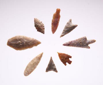 Neolithic tenere flint Pijlpunt (Zonder minimumprijs)