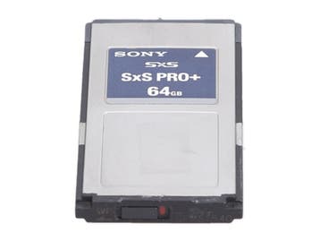 Sony SxS PRO+ 64GB - 1 jaar garantie, Ophalen of Verzenden, Zo goed als nieuw