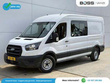 Ford Transit | Zakelijke Lease v.a. €364.59 pm, Automaat, Stof, Gebruikt, Wit