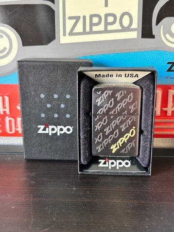 Zippo - K13 Script stijl zippo - Zonder minimumprijs -, Nieuw