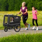 Hondenaanhanger WoofRider - zwart, Dieren en Toebehoren, Verzenden, Nieuw