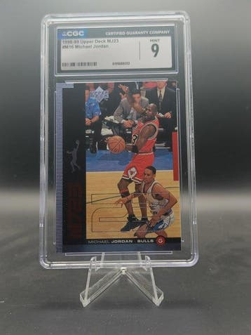 Upper Deck 1998-99 Michael Jordan #M16 - CGC 9 Graded card, Nieuw