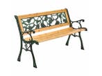 Veiling - 2 Zits tuinbank - Venezia roos motief, Tuin en Terras, Nieuw