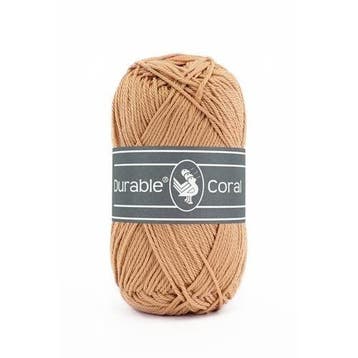 Durable Coral 2209 Camel - Haakgaren / Breigaren, Ophalen of Verzenden, Nieuw, Breien of Haken, Wol of Garen