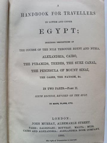 Murray Handbooks Series - A handbook for travellers in lower