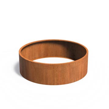 Plantenbak Cortenstaal Ø 200xH60 cm zonder bodem, Tuin en Terras, Bloembakken en Plantenbakken, Verzenden, Nieuw