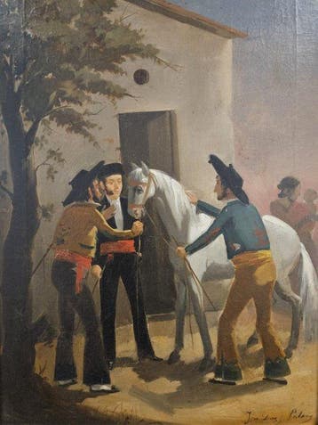 Escuela Andaluza (XIX) - La Diligencia