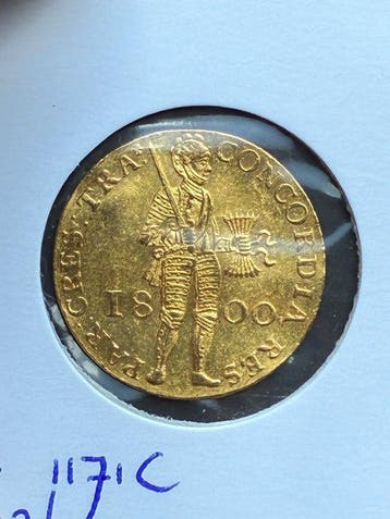 Nederland, Utrecht Gouden Dukaat 1800 lustrous coin with