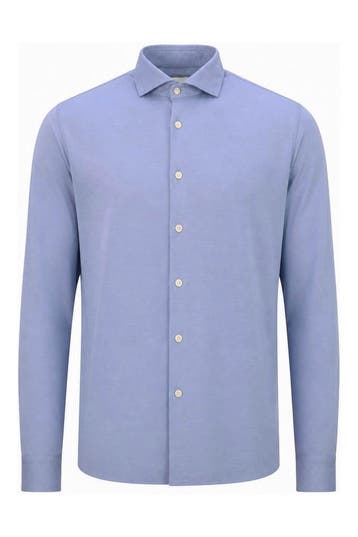 Vesper Overhemd in maat 44 Blauw, Verzenden, Zo goed als nieuw, Blauw, Vesper