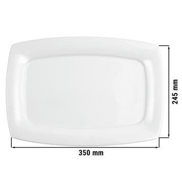 GGM Gastro | (6 stuks) SELTMANN WEIDEN | Gourmetbord hoekig, Huis en Inrichting, Verzenden, Nieuw, Bord(en)