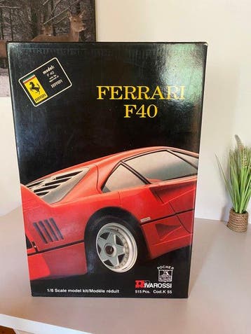 Pocher 1:8 - Modelbouwdoos - Ferrari F40 - ongeopend, Nieuw