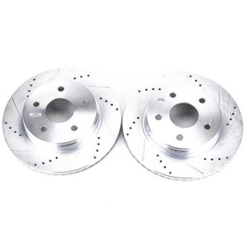 Power Stop 07-09 Chrysler Aspen Front Evolution Drilled &, Ophalen of Verzenden, Nieuw