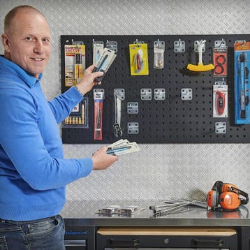 Datona Gereedschapshaak 20 cm (20 stuks) - Datona - Zwart, Doe-het-zelf en Verbouw, Gereedschap | Handgereedschap, Ophalen of Verzenden