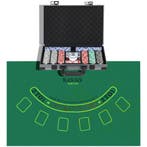 TRUUSK Pokerset Pokerkoffer - 400 Chips - 11,5 Gram - 2 Kaar, Verzenden, Nieuw