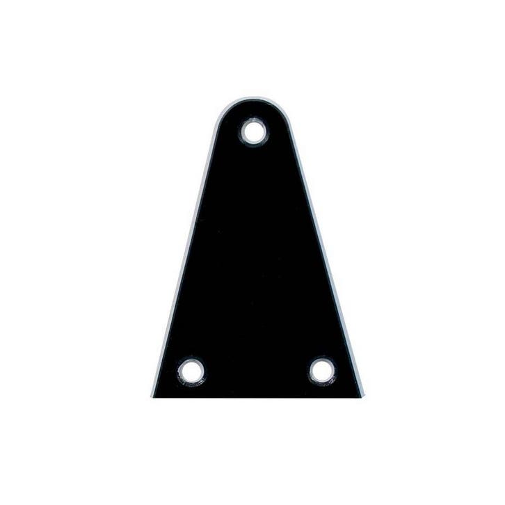 Boston LRC-22-B truss rod cover, black, 2 ply, black - white, Muziek en Instrumenten, Instrumenten | Onderdelen, Nieuw, Ophalen of Verzenden