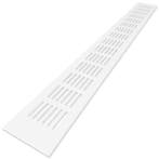 Ventilatiestrip aluminium LxH 600 x 60mm (G61-6006W), Verzenden, Nieuw